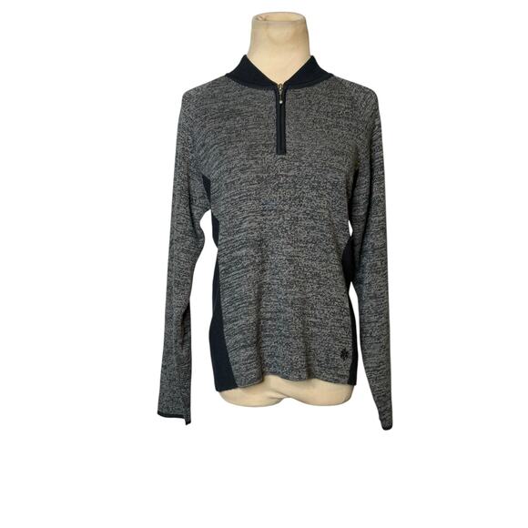 Betty Rides gray black long sleeves pullover sweatshirt size Medium - Picture 11 of 15